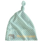 Elephant Newborn Hat - Knotted (Personalized)