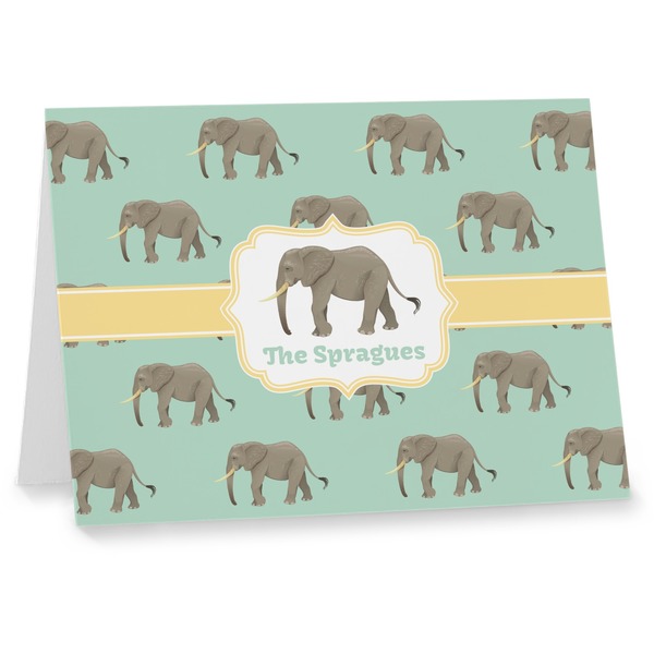 Custom Elephant Note cards (Personalized)