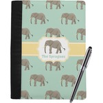Elephant Notebook Padfolio - Large w/ Name or Text