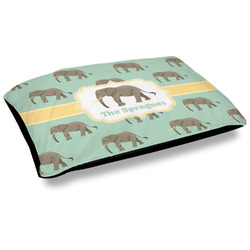 Elephant Dog Bed w/ Name or Text