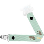 Elephant Pacifier Clip (Personalized)