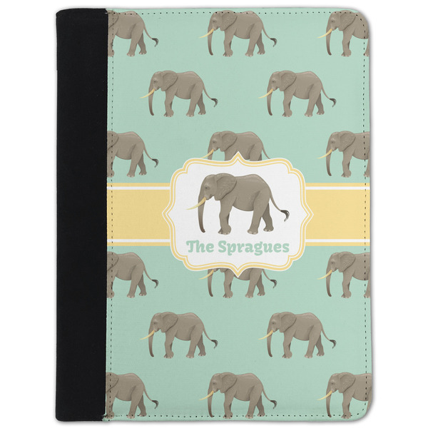 Custom Elephant Padfolio Clipboard - Small (Personalized)