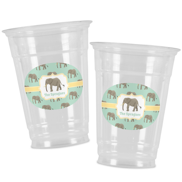 Elephant Party Cups - 16oz - Alt View