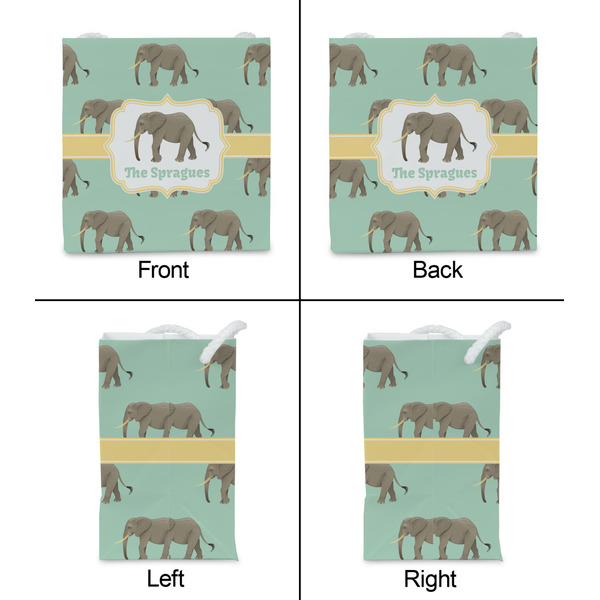Elephant Party Favor Gift Bag - Gloss - Approval