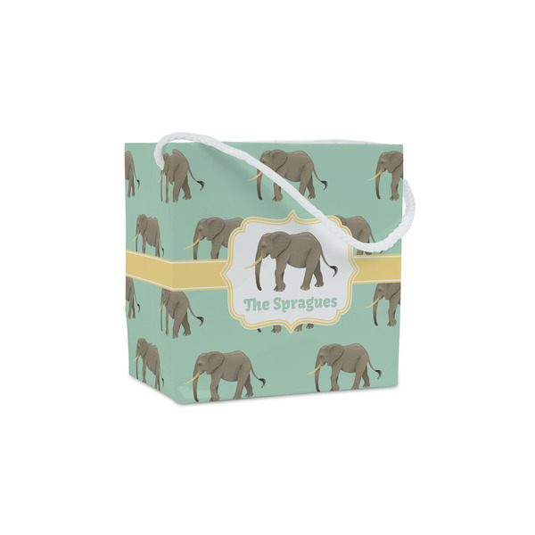 Custom Elephant Party Favor Gift Bags (Personalized)