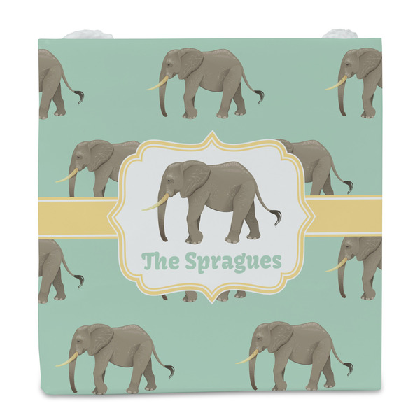 Elephant Party Favor Gift Bag - Matte - Front
