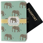 Elephant Passport Holder - Fabric (Personalized)