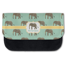 Elephant Canvas Pencil Case w/ Name or Text