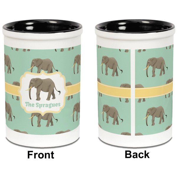 Elephant Pencil Holder - Black - approval