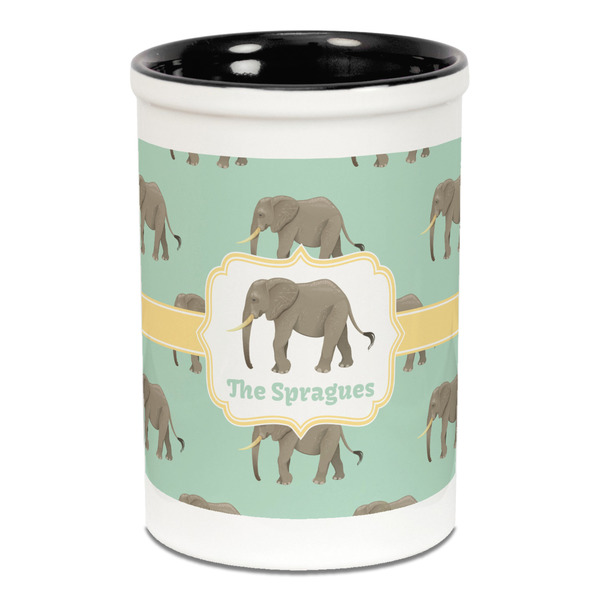 Elephant Pencil Holder - Black