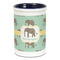 Elephant Ceramic Pencil Holders - Blue