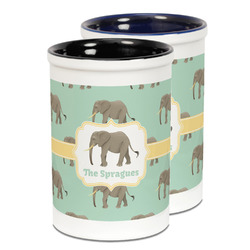 Elephant Ceramic Pencil Holder - Large