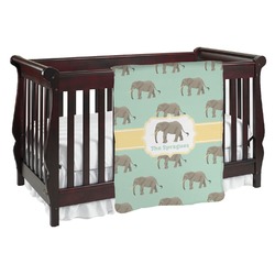 Elephant Baby Blanket (Personalized)