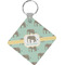 Elephant Personalized Diamond Key Chain