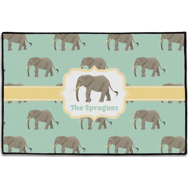 Elephant Personalized Door Mat - 36x24 (APPROVAL)
