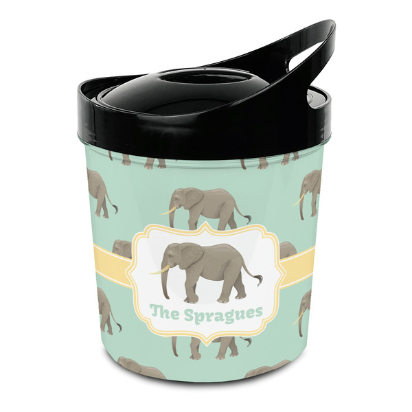 Custom Elephant Plastic Ice Bucket (Personalized)