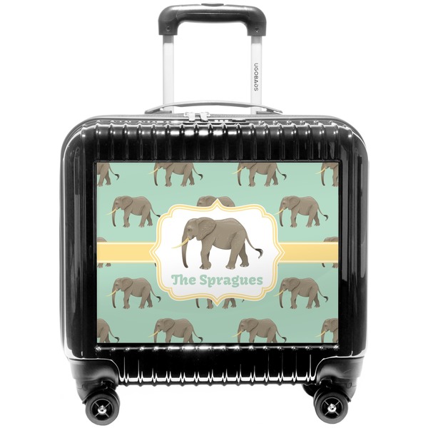 Custom Elephant Pilot / Flight Suitcase (Personalized)