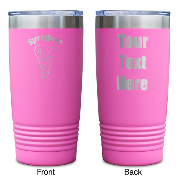 Elephant Pink Polar Camel Tumbler - 20oz - Double Sided - Approval