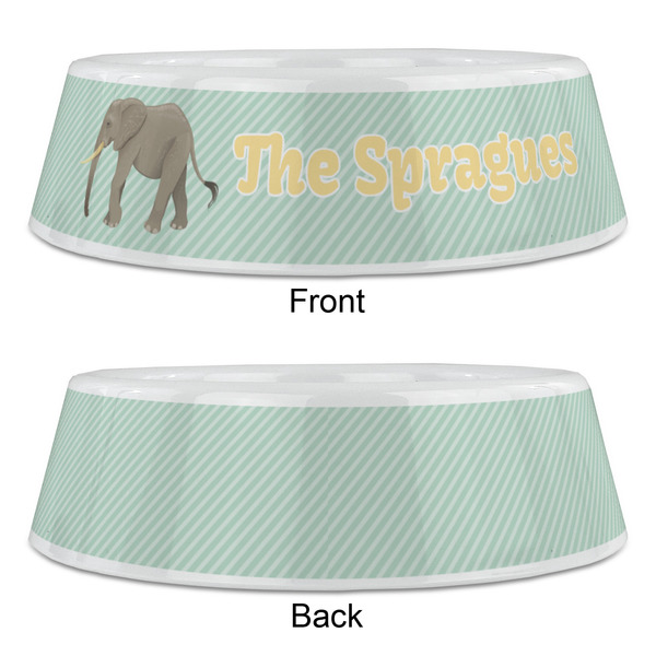 Elephant Plastic Pet Bowls - Large - APPROVAL