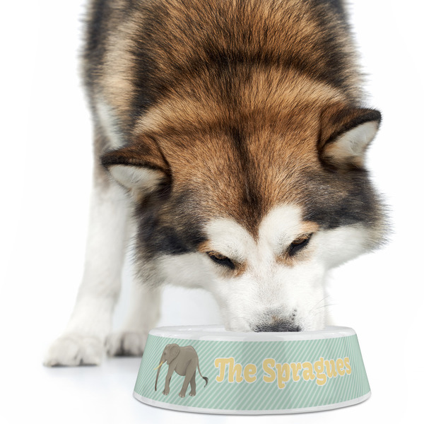 Elephant Plastic Pet Bowls - Large - LIFESTYLE