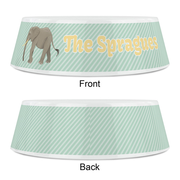 Elephant Plastic Pet Bowls - Small - APPROVAL