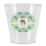Elephant Plastic Shot Glass (Personalized)