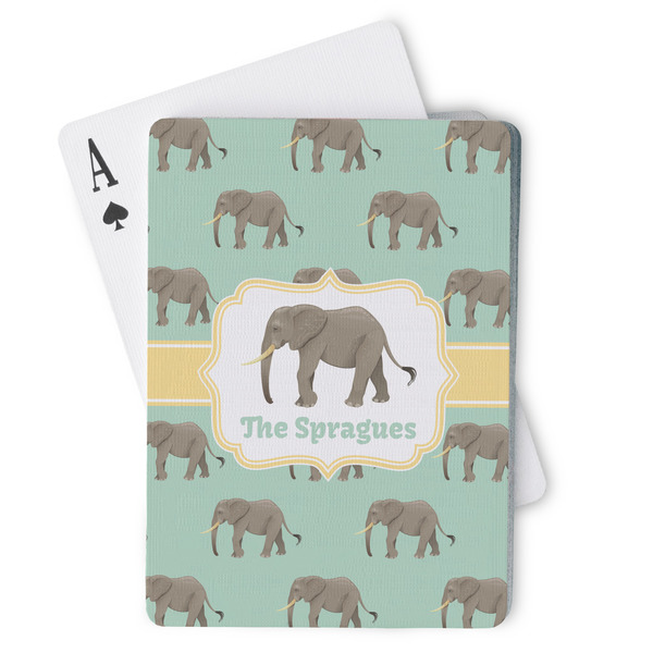 Custom Elephant Playing Cards (Personalized)