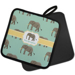 Elephant Pot Holder w/ Name or Text