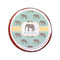 Elephant Printed Icing Circle - Small - On Cookie