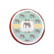 Elephant Printed Icing Circle - XSmall - On Cookie