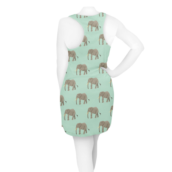 Elephant Racerback Dress - On Model - Back