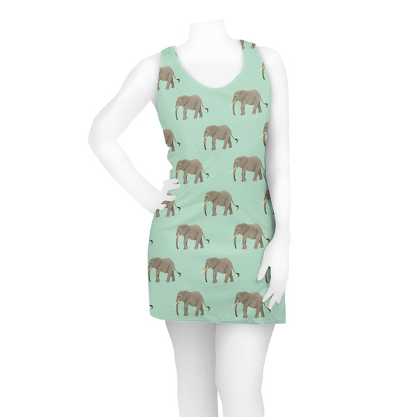 Elephant Racerback Dress - On Model - Front