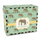 Elephant Recipe Box - Full Color - Front/Main