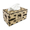 Elephant Rectangle Tissue Box Covers - Wood - with tissue