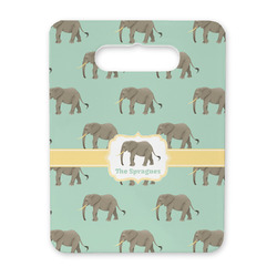 Elephant Rectangular Trivet with Handle (Personalized)