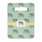 Elephant Rectangle Trivet with Handle - FRONT
