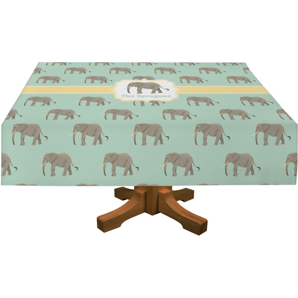 Elephant Rectangular Tablecloths (Personalized)