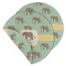 Elephant Round Linen Placemats - MAIN (Double-Sided)