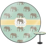 Elephant Round Table (Personalized)