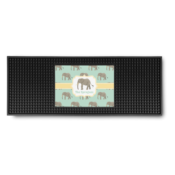Custom Elephant Rubber Bar Mat (Personalized)