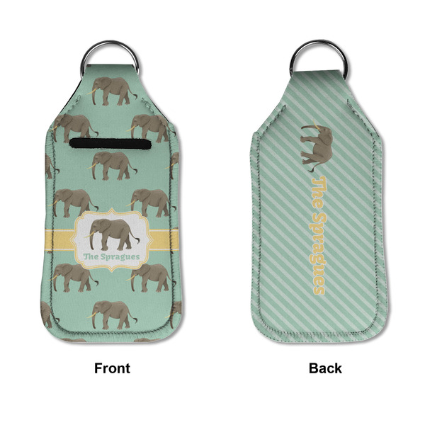 Elephant Sanitizer Holder Keychain - Large APPROVAL (Flat)