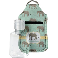 Elephant Hand Sanitizer & Keychain Holder (Personalized)