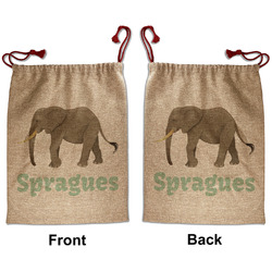 Elephant Santa Sack - Front & Back (Personalized)