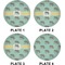 Elephant Set of Lunch / Dinner Plates (Approval)