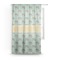 Elephant Sheer Curtain With Window and Rod