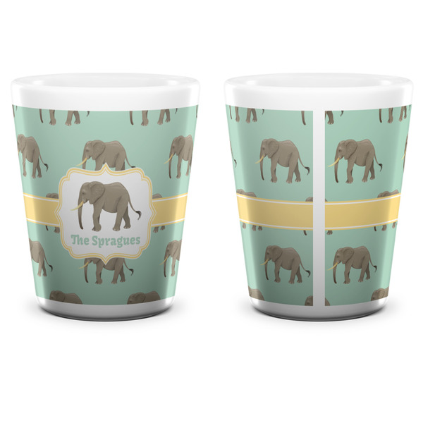Elephant Shot Glass - White - APPROVAL