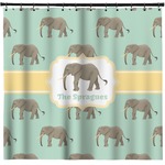 Elephant Shower Curtain - Custom Size (Personalized)
