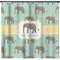 Elephant Shower Curtain (Personalized) (Non-Approval)