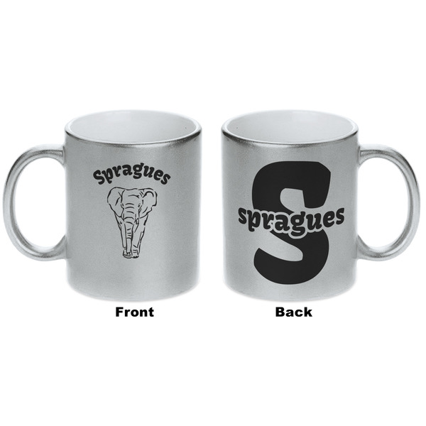 Elephant Silver Mug - Approval
