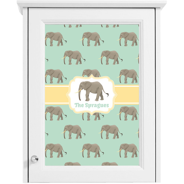 Elephant Single Cabinet Decal